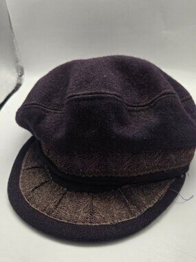 Greek Fisherman's Cap wool 85% nylon 15% made in Greece 60-7 1/2